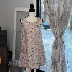 Anthropology Cynthia Rowley linen dress